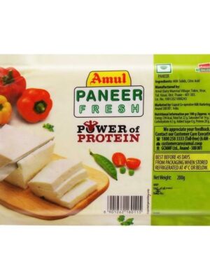 Amul Fresh Paneer 200 g (Pack)