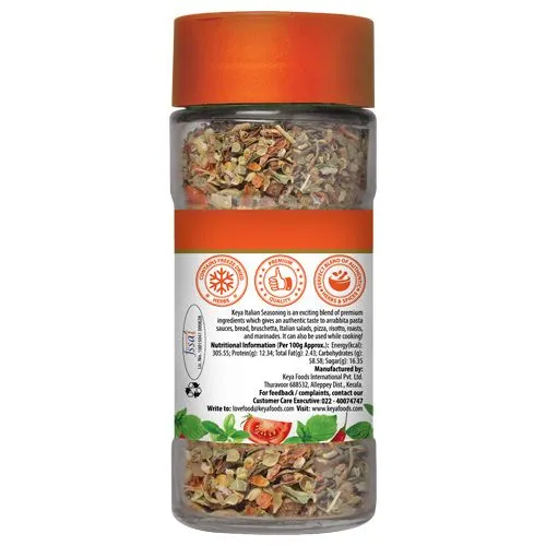 Keya Seasoning - Italian, 35 g Bottle