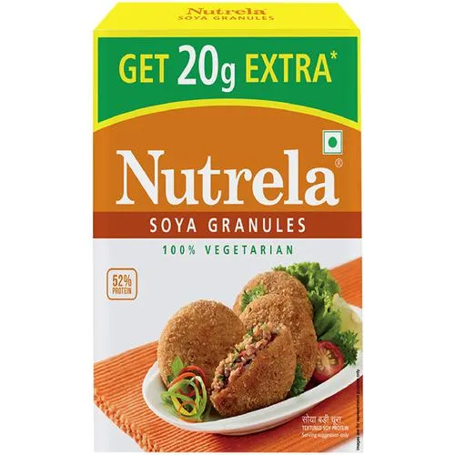 Nutrela Soya - Granules, 200 g Carton