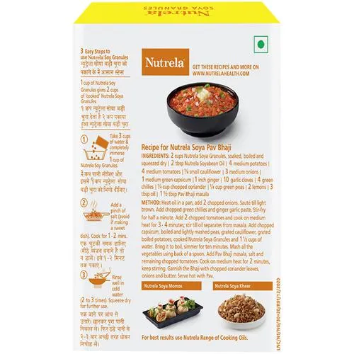 Nutrela Soya - Granules, 200 g Carton