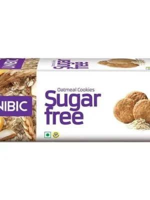 UNIBIC Sugar Free Oatmeal Cookies, 75 g