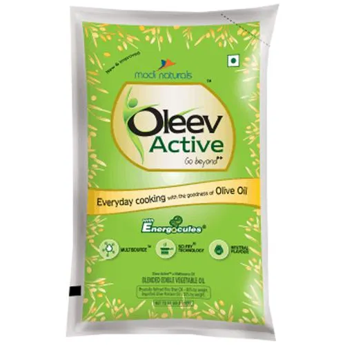 Oleev Active - Goodness Of Olive Oil, 1 L Pouch