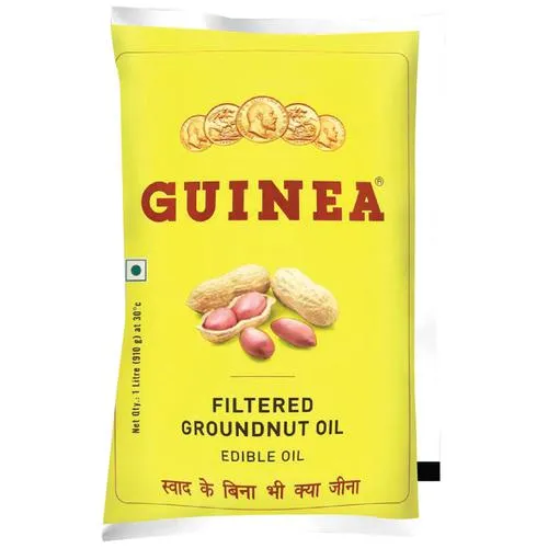 Guinea GUINEA FILTERED GROUNDNUT OIL 1LTR PP, 1 lt