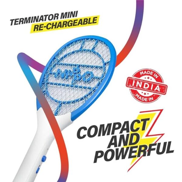 Nippo Terminator Mini Re-Chargeable Insect Killer, Mosquito Bat