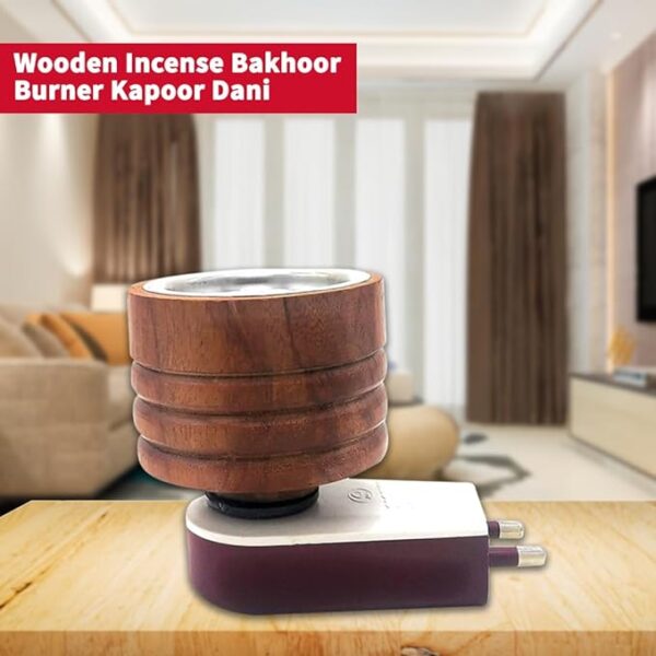 PANCA Kapoor Dani Camphor Diffuser for Home Bakhoor Burner Kapoor Diffuser