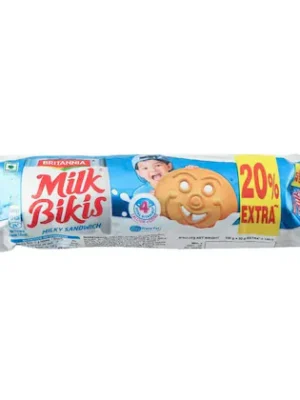 Britannia Milk Bikis Milk Sandwich Biscuits 100 g
