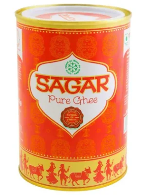 Sagar Pure Ghee 1 L Tin