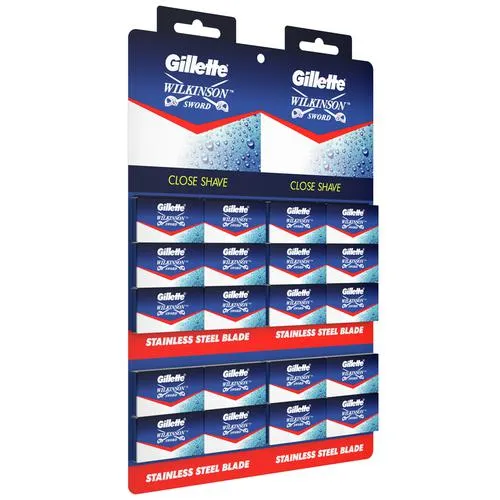Gillette Shaving Blades - Wilkinson Sword Saloon Pack, 20x10 pcs Multipack