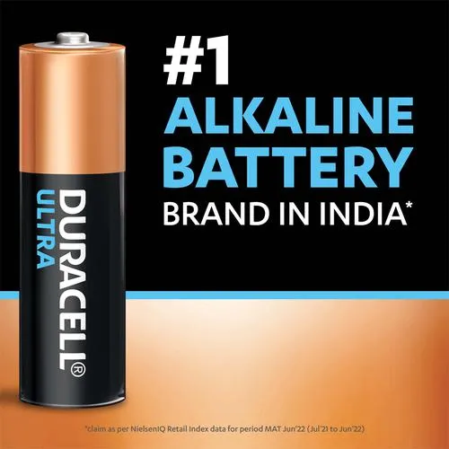 Duracell Ultra Alkaline AA Batteries, 4 pcs