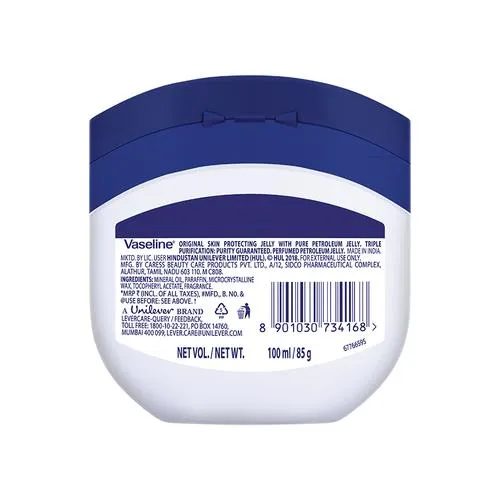 Vaseline Original Skin Protecting Jelly - Dry Skin, With Petroleum Jelly, 42 g