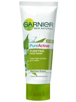 Garnier Skin Naturals - Pure Active Neem Face Wash, 100 g