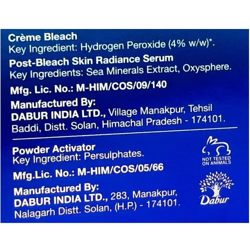 Oxy Life Creme Bleach - Natural Radiance5, 9 g