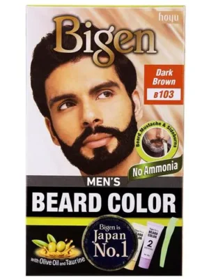 Bigen Beard Colour - Dark Brown, For Men