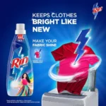 Rin Liquid Detergent, 800 ml