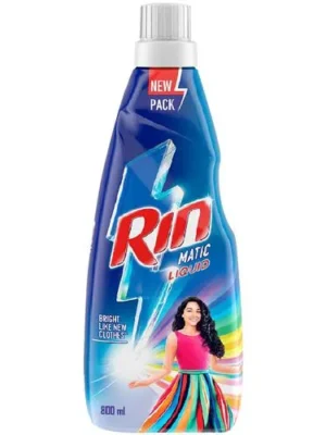 Rin Liquid Detergent, 800 ml