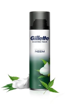 Gillette Pre Shave foam | Neem | 196 gm