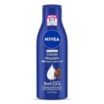 NIVEA Cocoa Nourish 200ml Body Lotion with Deep Moisture Serum| 48 H Moisturization