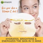 Garnier Skin Naturals, Fresh Mix Vitamin C, Face Serum Sheet Mask, Orange, 33 g