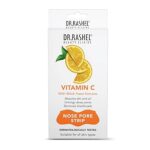 DR.RASHEL Vitamine C Nose Strips with Hazel Extracts Observes Dirt & Oil, Cleanses Pore & Remove Blackheads
