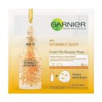Garnier Skin Naturals, Fresh Mix Vitamin C, Face Serum Sheet Mask, Orange, 33 g