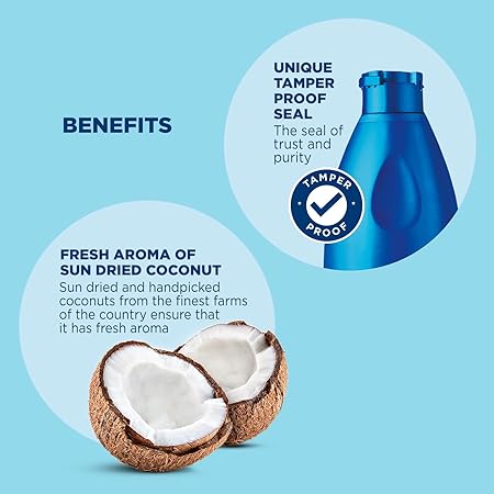 Parachute Coconut Oil 500 ml/600 ml - Bottle