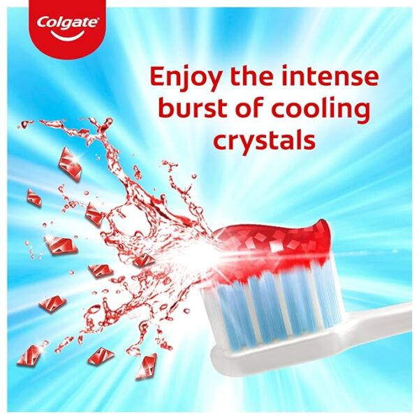 Colgate MaxFresh Toothpaste, Red Gel Tooth Paste with Menthol for Super Fresh Breath, 150g Spicy Fresh