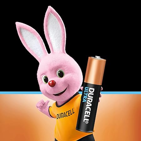 Duracell Ultra Alkaline AAA Battery, 4 Pcs