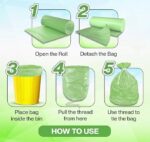 Shalimar Premium OXO - Biodegradable Garbage Bags (Medium) Size 48 cm x 56 cm, 6 Rolls
