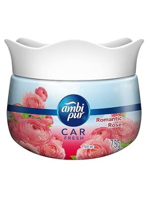 Ambi Pur Car Freshener Gel, Romantic Rose, 75 g