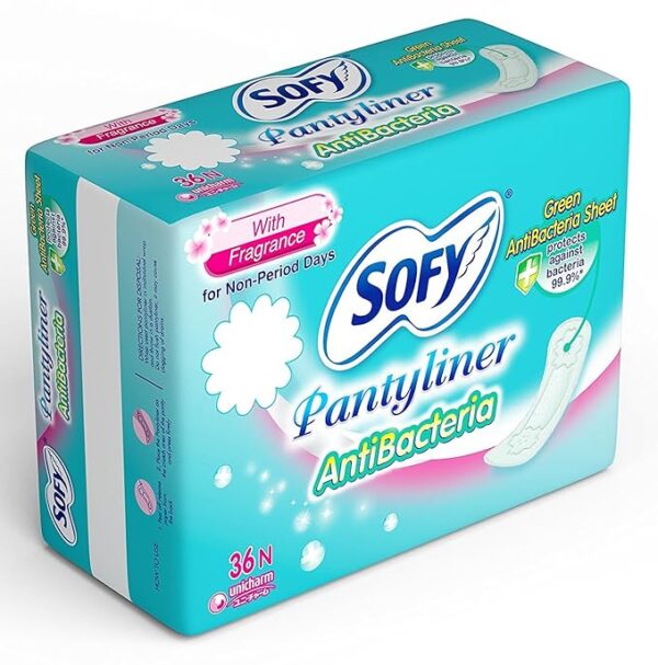 Sofy Panty liner Antibacterial - Pack of 36 Pieces