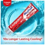 Colgate MaxFresh Toothpaste, Red Gel Tooth Paste with Menthol for Super Fresh Breath, 150g Spicy Fresh