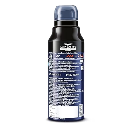 Park Avenue Sportz Power Deodorant for Men, 150ml