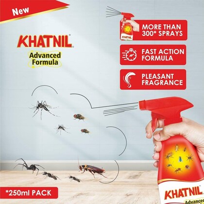 Khatnil Advanced Formula Bed Bug Killer Spray, 250ml