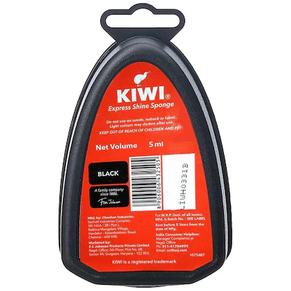 Kiwi Express Shine Black Sponge 5 ml