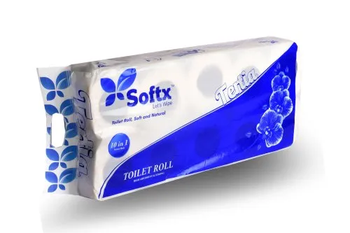 Softx Tertia (10 In 1 Pack) Toilet Roll