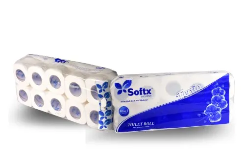 Softx Tertia (10 In 1 Pack) Toilet Roll