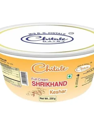 Chitale Dairy Full Cream Shrikhand Keshar, 250 g Cup