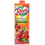 Real Fruit Power Cranberry Juice, 1 L