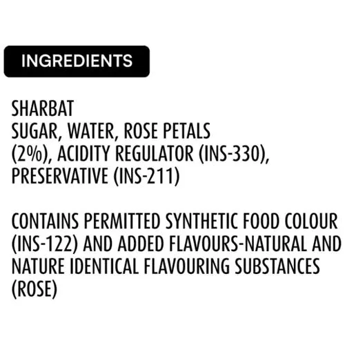 Mapro Coolz Sharbat - Rose, 1 L Bottle