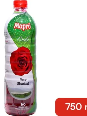 Mapro Coolz Sharbat - Rose, 1 L Bottle