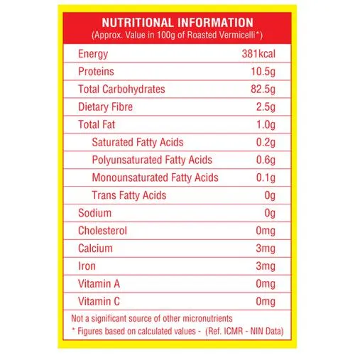 Bambino Vermicelli Roasted, 170 g Pouch