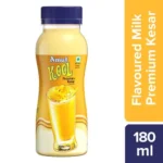 Amul Kool Flavoured Milk - Premium Kesar, 180 ml Pet Bottle
