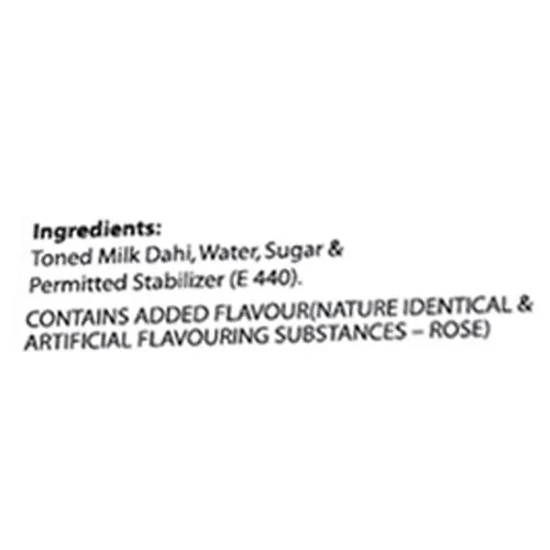 Amul Lassi - Rose Flavour, Source of Calcium & Protein, 250 ml Carton