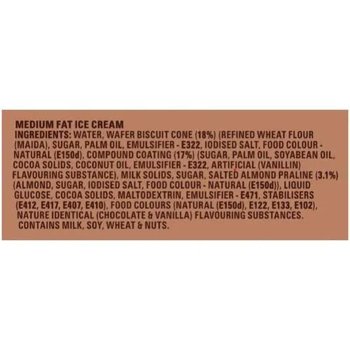 kwality walls Cornetto - Double Chocolate, 105 ml
