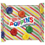 PARLE Poppins Candy - Fruit Flavoured Rolls, Tangy & Crunchy, 100 g