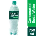 Bisleri Club Soda - Extra Power, Refreshing Drink, 750 ml Bottle