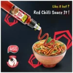 Mother's Recipe Red Chilli Sauce - Enhances Flavour, 215 g Jar
