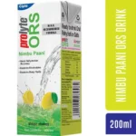 Prolyte ORS Liquid - Nimbu Paani, Ready To Drink, Maintain Electrolyte Balance, Instant Energy, 200 ml Tetra Pack