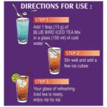 Blue Bird Iced Tea - Lemon, Refreshing & Flavourful Instant Drink, 400 g