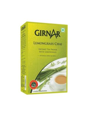 Girnar Instant Premix Lemongrass Chai,10 Sachets